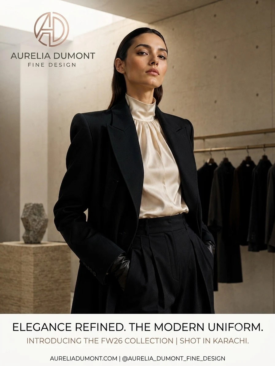 Aurelia Dumont — Fashion Brand Identity cover